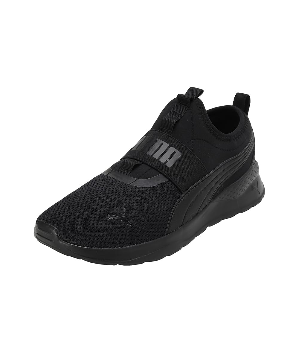 PUMA Anzarun Lite Slip on Unisex Adult Sneaker 40 EU Puma Black-Puma Black