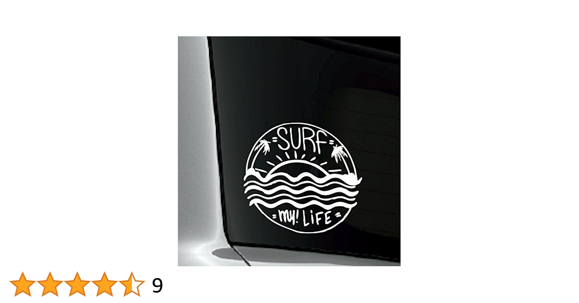 2枚セット 非売正規品 USチームライダー使用 防水ステッカー サーフィン サーフィン ステッカー No Surf Life (サーフィン)・91