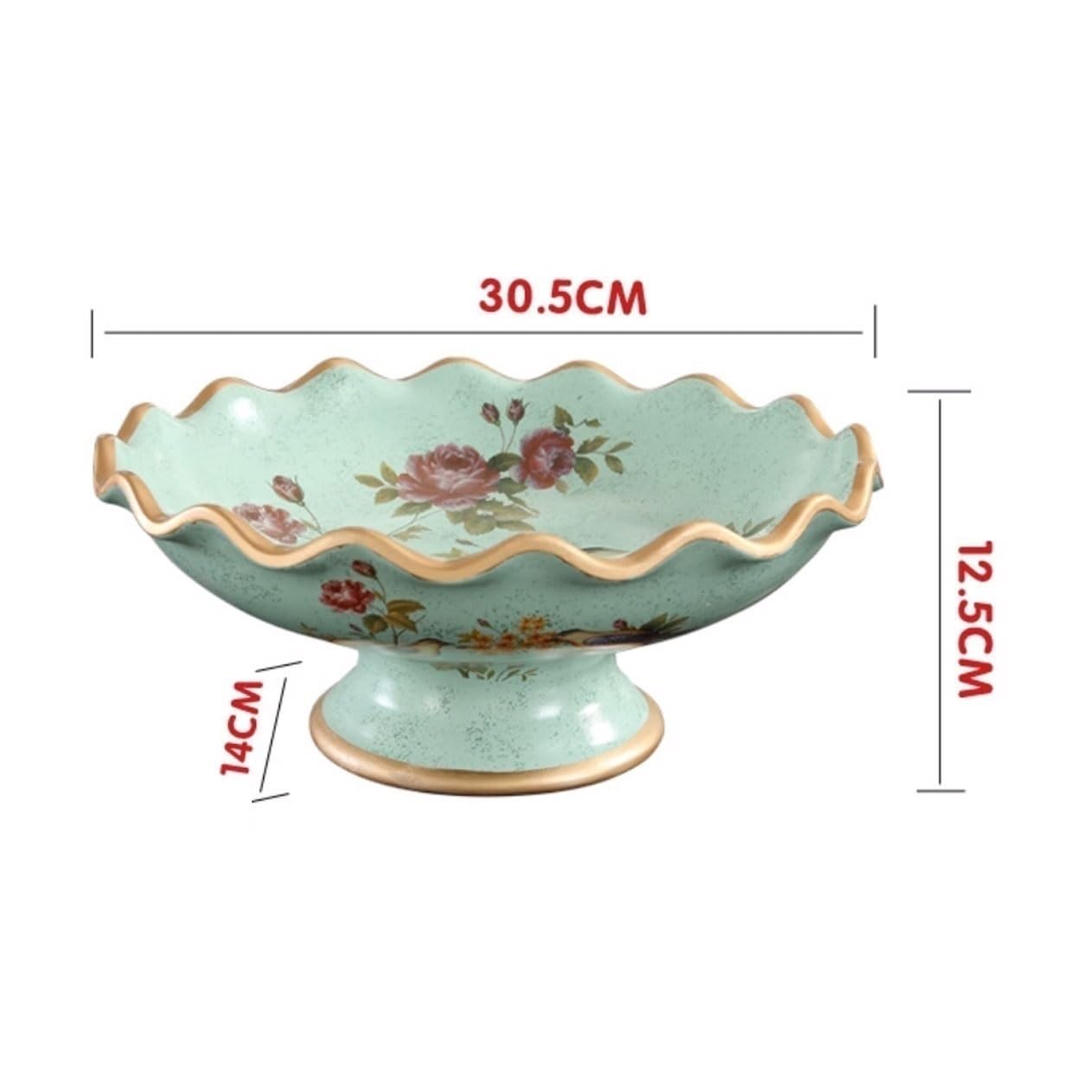 Ceramiczne patery na owoce Dekoracyjne miski Imprezowe patery na owoce Talerze deserowe Patery na słodycze Tace na przekąski Tace na owoce(