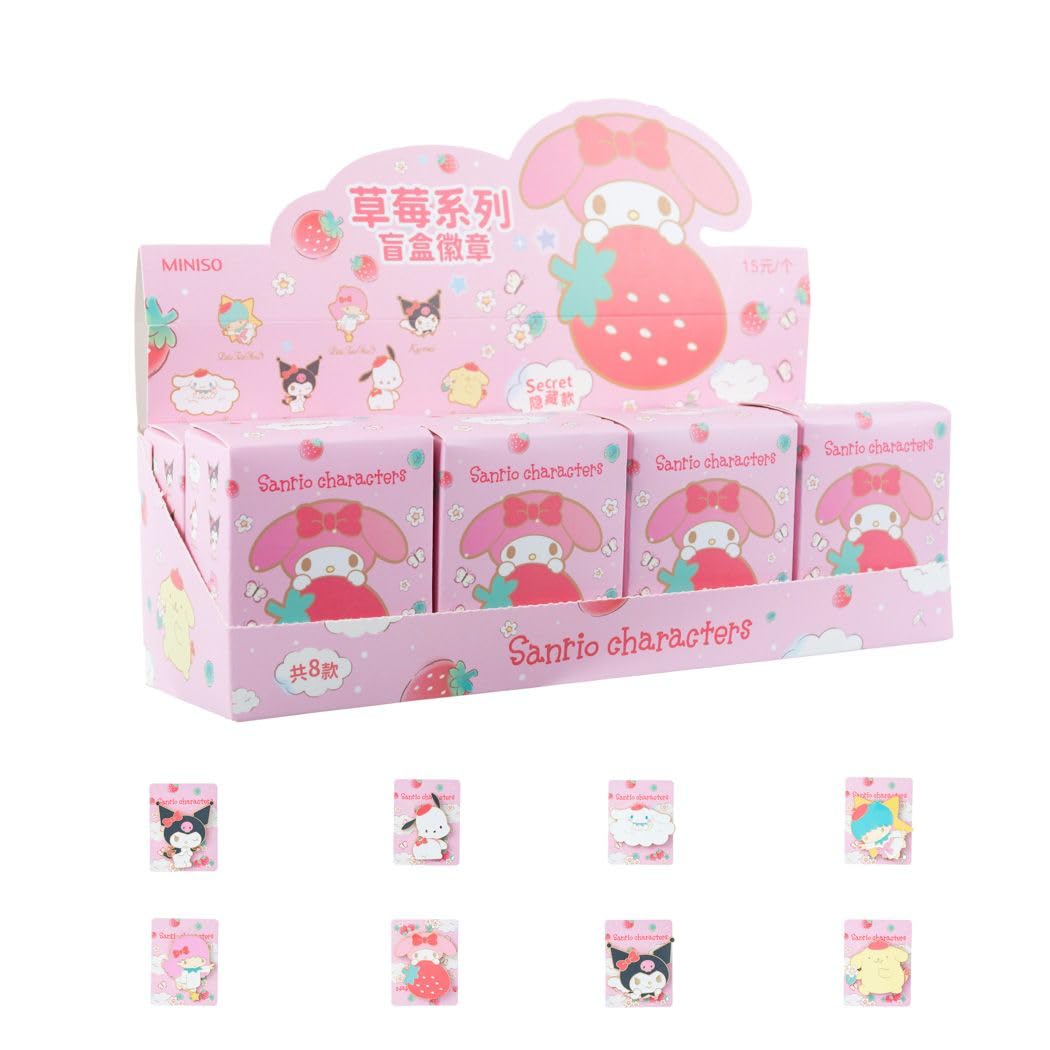 MINISO Sanrio Characters Strawberry Series Blind Box - Assorted, 1 Piece