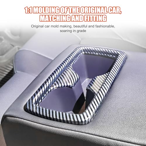 Marco Portavasos para Toyota Grand Highlander 2024-2026 fibra carbono miniatura 6