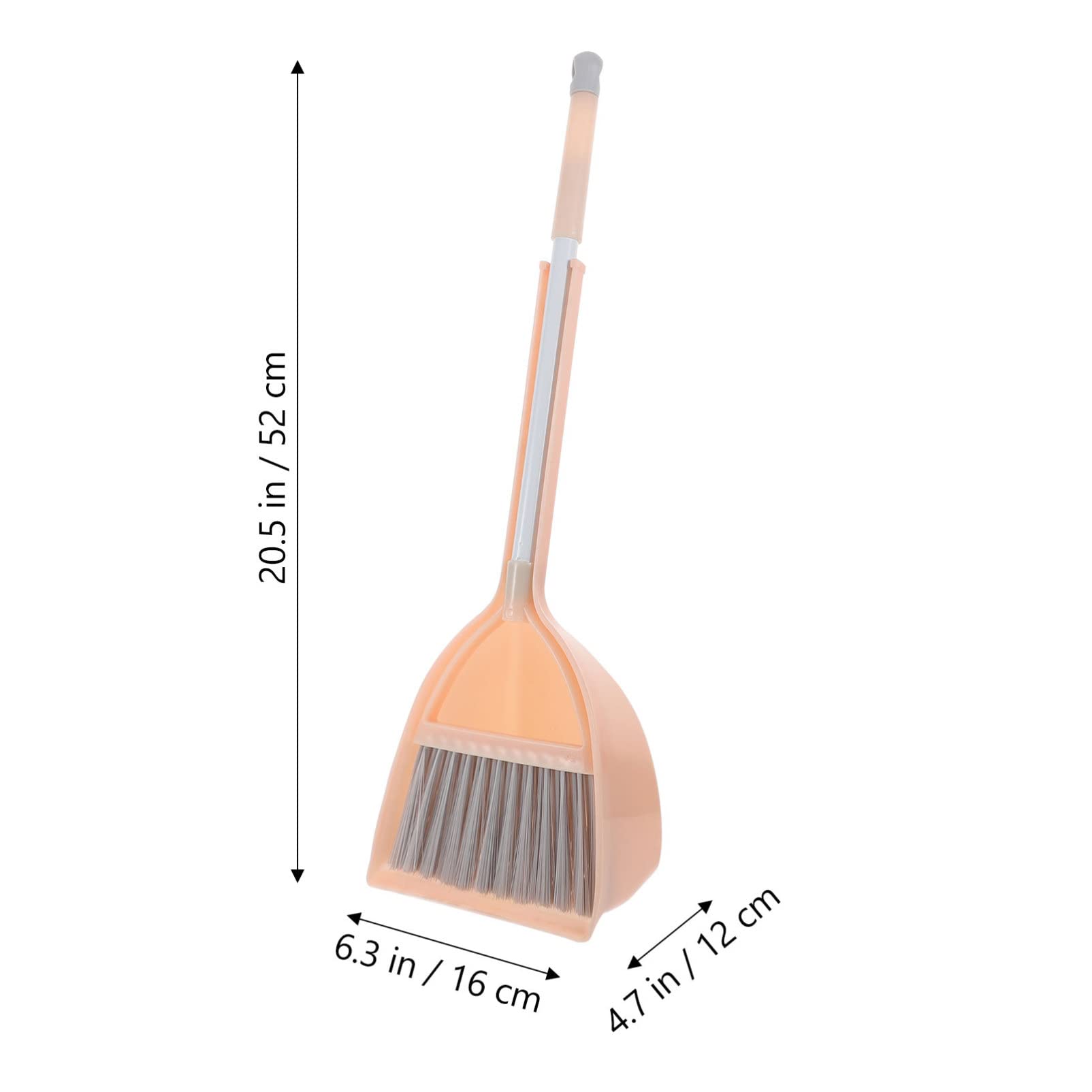 SUPVOX 1Set Broom and Dustpan Set for Safe and Compact Design for Indoor and Outdoor Use Housekeeping Helper for Boys