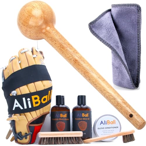 Gants de baseball kit de soin AliBall pour assouplir façonner et protéger le cuir efficacement