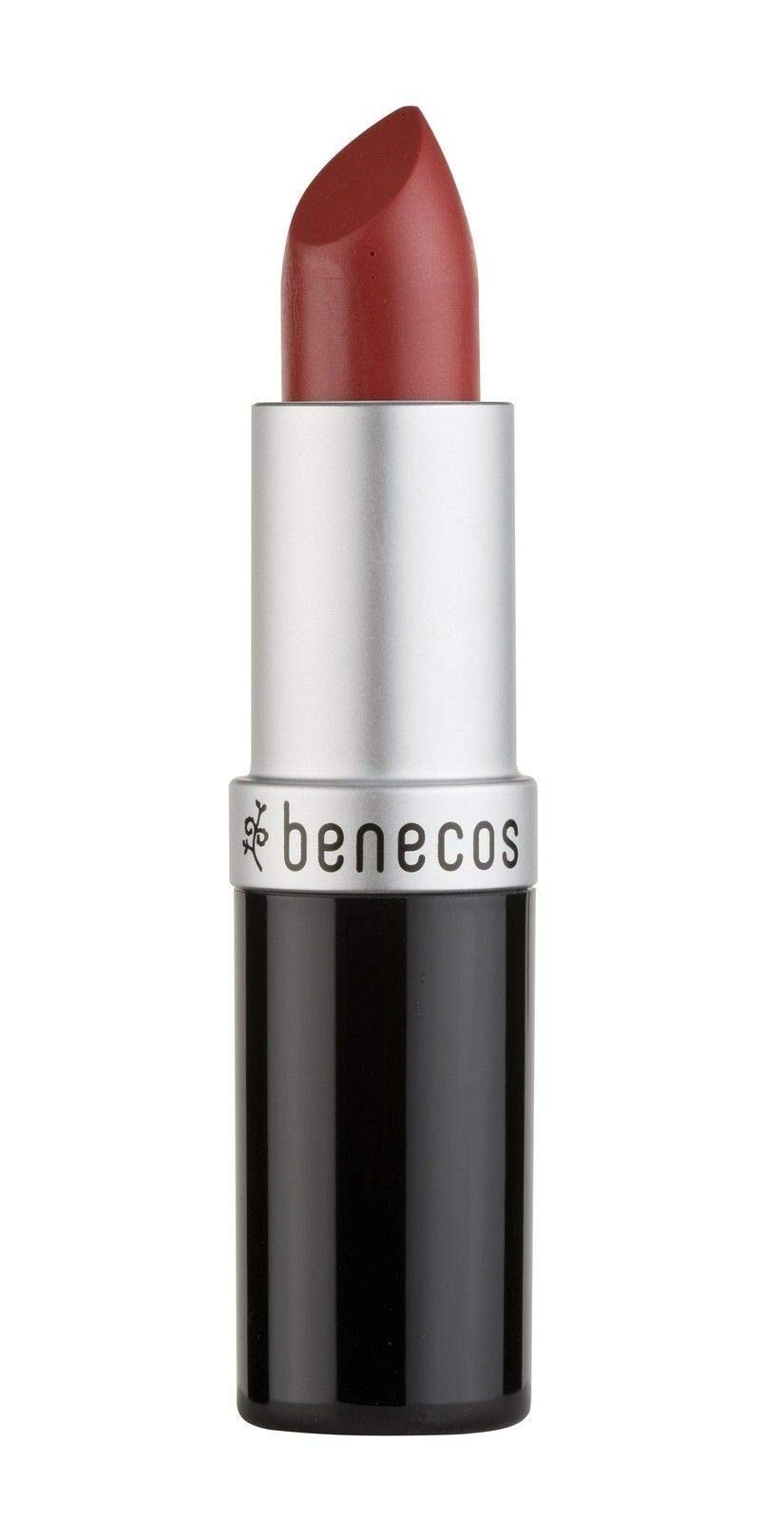 Natural Cosmetics - Lipstick - Shimmering - with Organic Jojoba Oil & Organic Beeswax - Soft Coral - 4,5 g