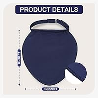 Vista 7 de Cubierta de estoma de cuello para traqueotomía, cubierta de laringectomía transpirable para cuidado de traqueotomía, suministros de traqueotomía