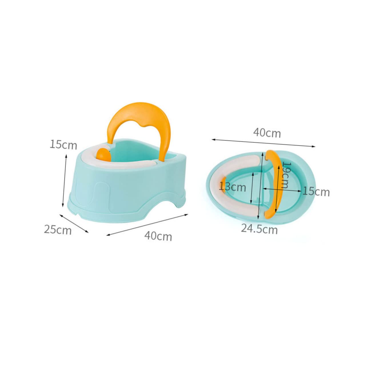 SUPVOX Inodoro Portátil Para Bebés Lavabo Infantil Inodoro Para Bebés Para Viajes y Casa Función De Orinal Diseño Cómodo y Seguro Para Uso Diario y Entrenamiento