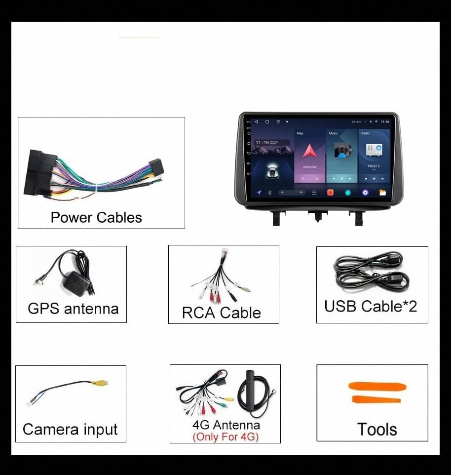 Pantalla Táctil para Opel Meriva B con Bluetooth para Manos Libres 7
