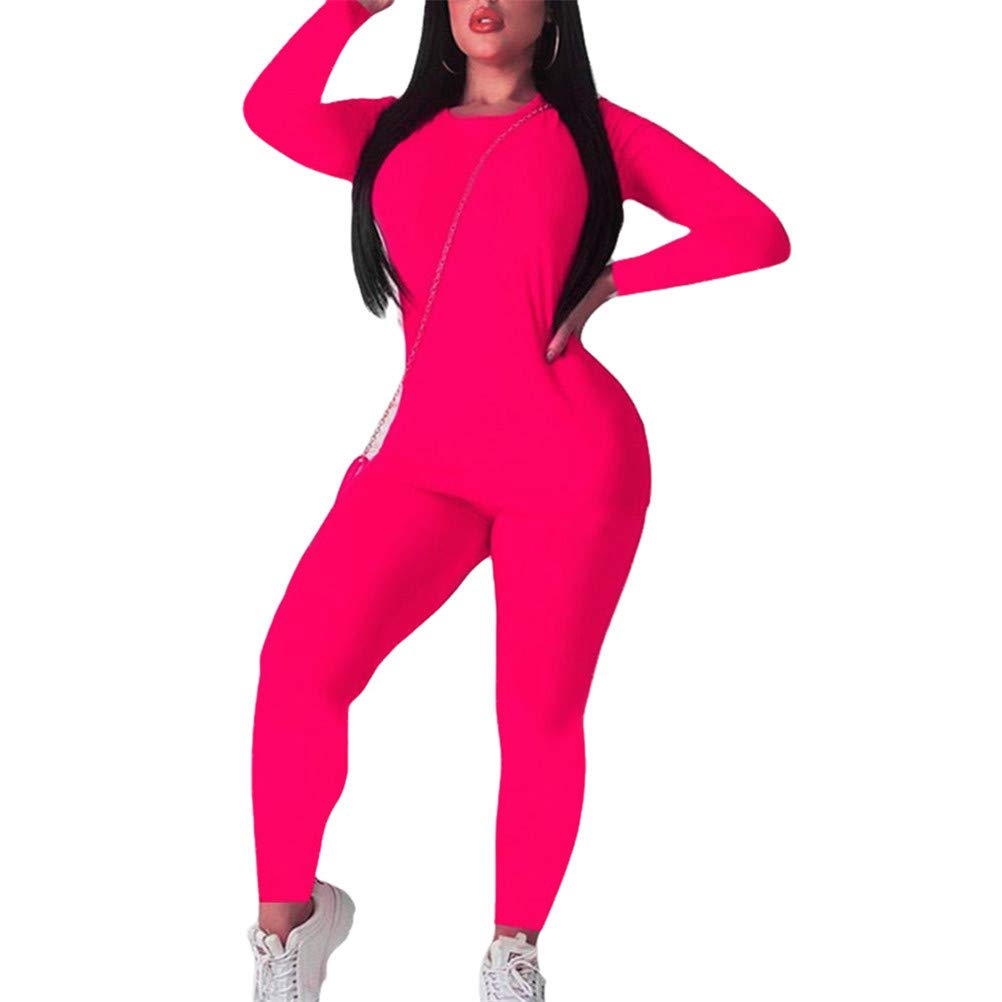 N /AWomen Tracksuit Pullover and Pants 2 Piece Outfits Casual Sweatsuit Long Sleeve Loungewear Joggers