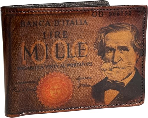 Design esclusivo con immagine delle vecchie Millelire e timbro di Artiglieria Fiorentina