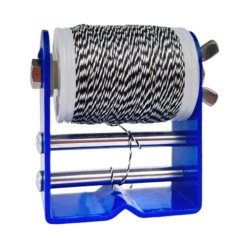 - QI HUO JU - Archery Bow String Serving Thread 131 yard/120m Bowstring Serving Jig Tool 3-Strands String Thread for Compound Bow Tying Peep Sight Nock Accessories (Black-White)