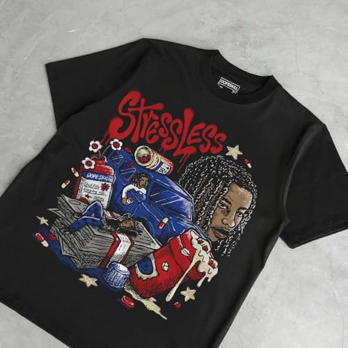 Image of DopeSkill Graphic Tee Streetwear Hip Hop Hypebeast Street Style Unisex T-Shirt Sneaker Colour Matching Shirts Cool Flexing