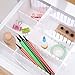 Croing 32 pcs White - Drawer Dividers - Drawer Organizer - Ornament Storage Dividers