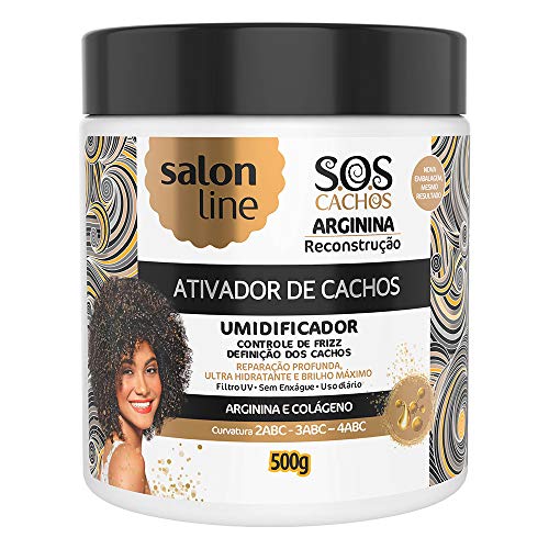 Linha Tratamento (SOS Cachos) Salon Line - Ativador De Cachos Reconstrucao 500 Gr - (Salon Line Treatment (SOS Curls) Collection - Restoration Curl Activator Net 17.65 Oz)