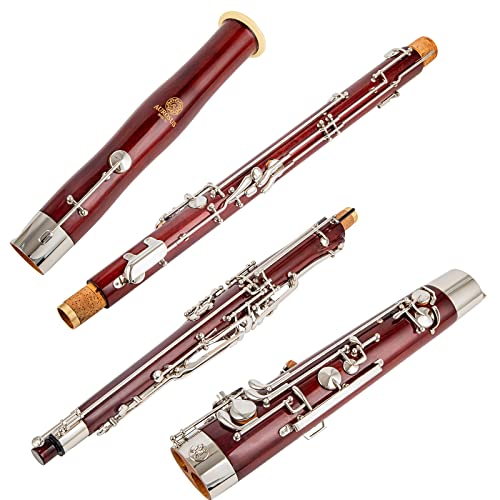 image for AUROSUS BNS-M maple wood bassoon c key full german key system with sil