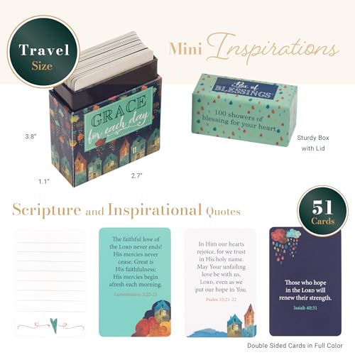 Grace for Each Day, Inspirational Scripture Cards to Keep or Share (Boxes of Blessings)