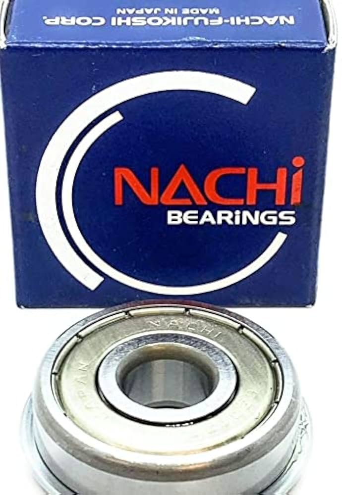 naonao　計４枚 6301 Z NR Nachi Bearing Open ONE Side C3 Snap Ring Japan