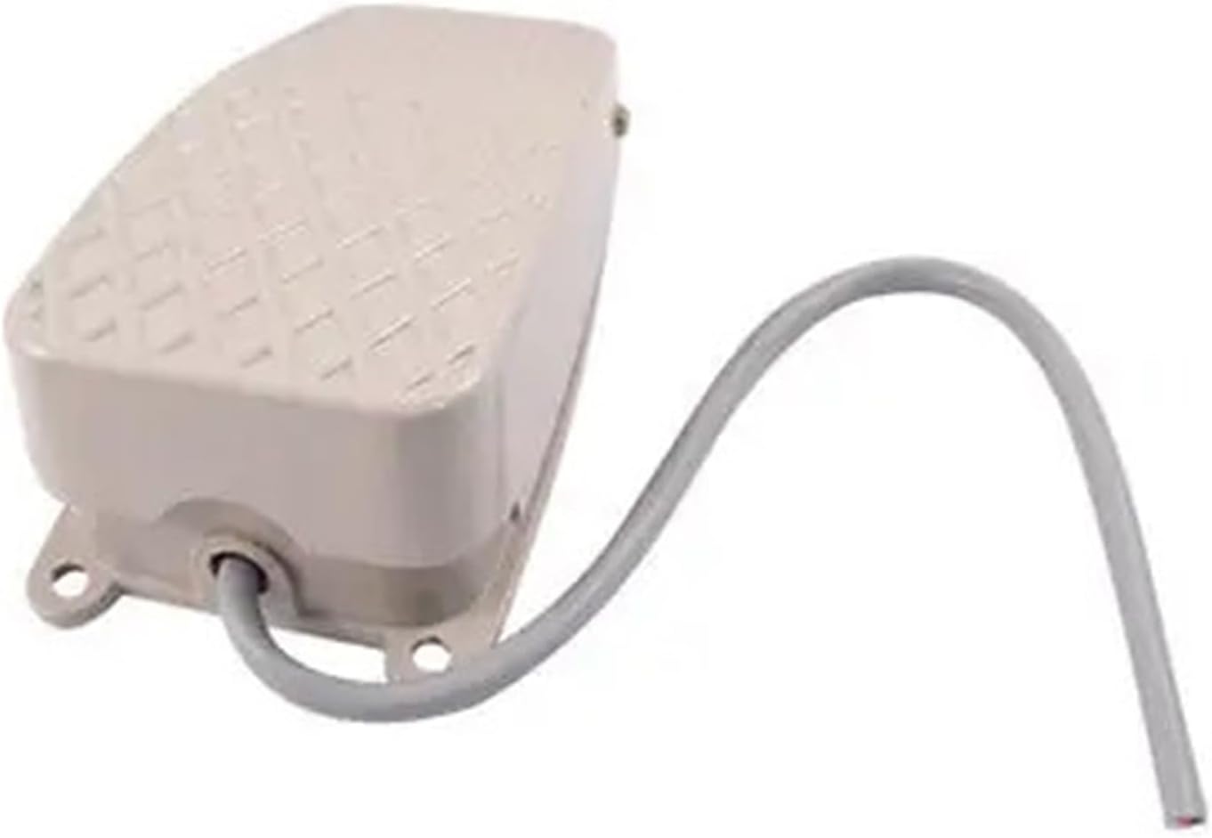 5-10A SPDT NO NC Nonslip Metal Momentary Electric Power Foot Pedal Switch