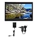 immagine 2Monitor Portatile da 10,1 Pollici, Schermo Monitor Industriale IPS Ampio Angolo di Visione di 178 ° con Interfaccia HDMI/VGA/AV 100-240 V(without Sound EU Plug 1280x800)