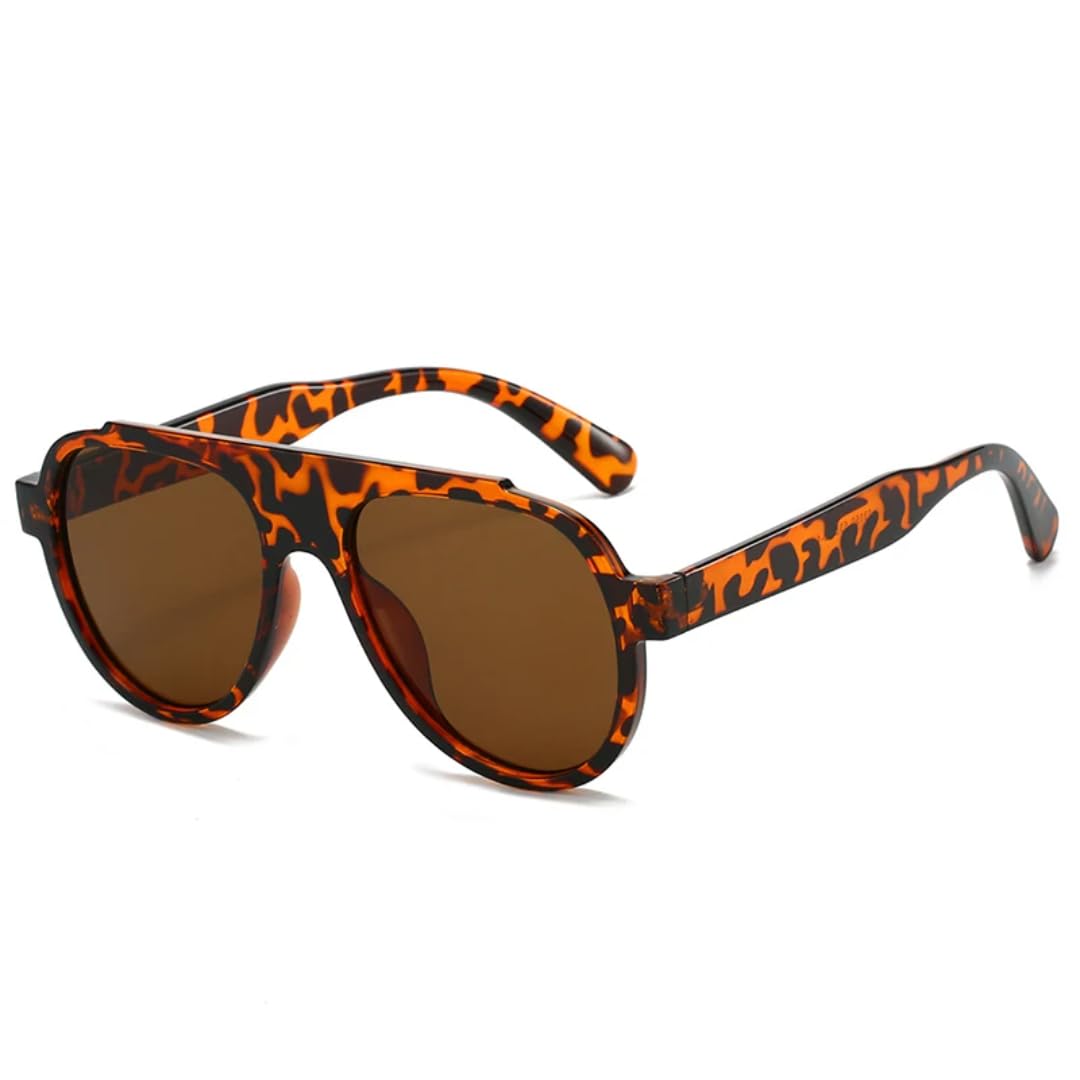 Lunettes de soleil hommes pour contrer l'éblouissement urbain avec style rétro oversize - 7