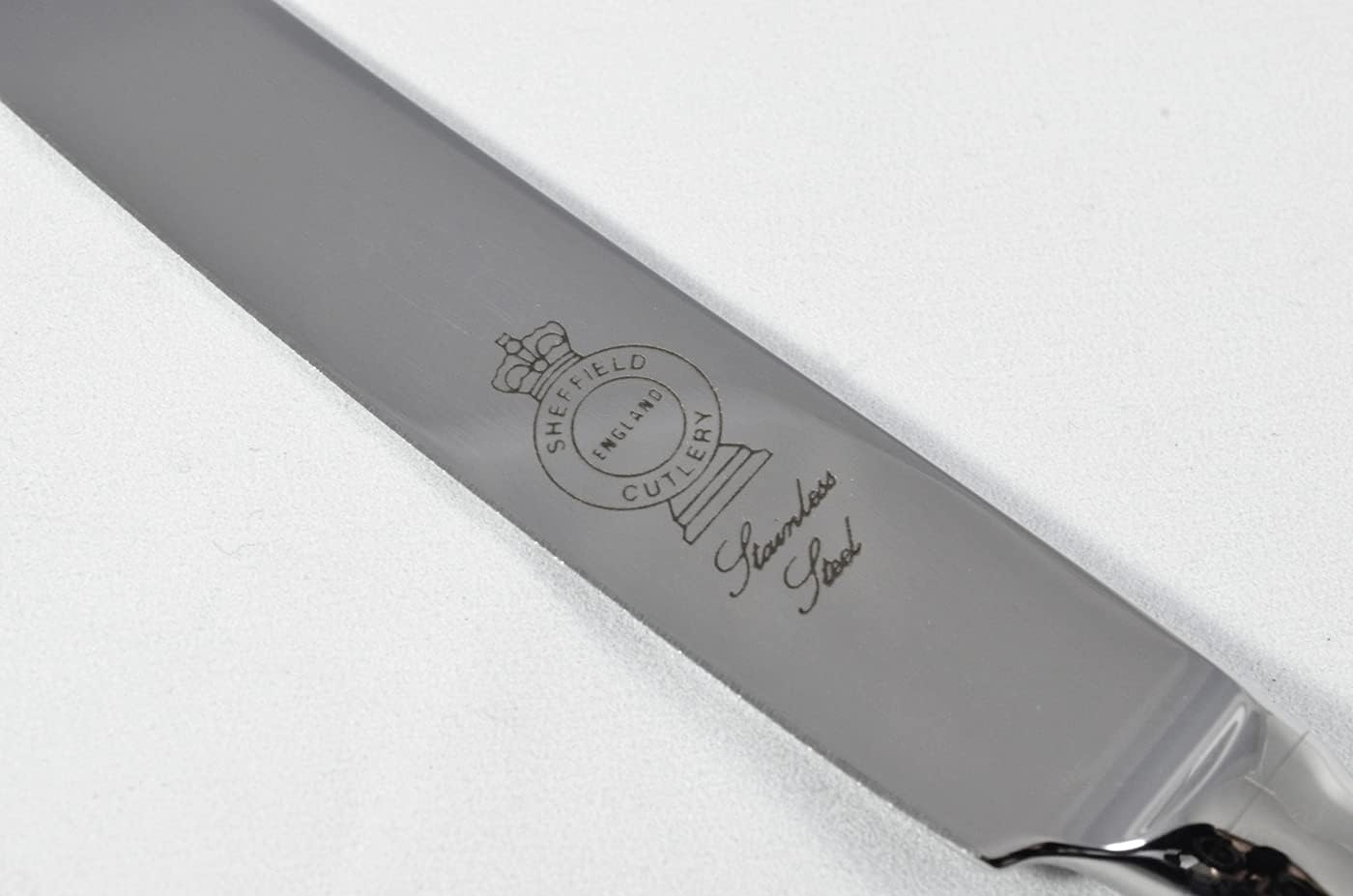 New Fiddle Pattern 4 Piece place Setting Made in Sheffield England Stainless Steel Cutlery Fantastic