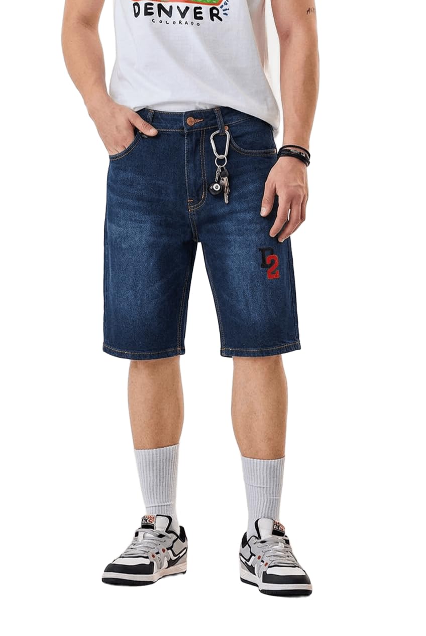dolsia Men's Denim Shorts-picture-49