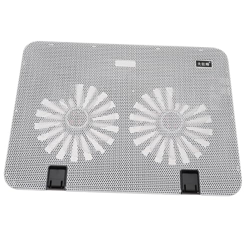 Support de refroidissement pour ordinateur portable blanc réglable pour le télétravail