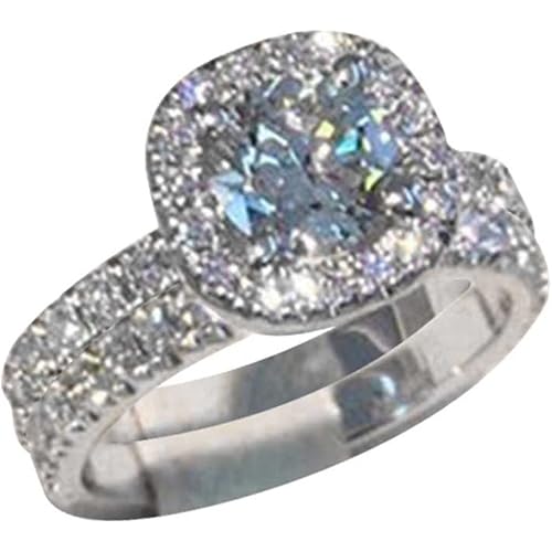 Rings Gift, Women Ring, Unique Floral Ring Moonstone Treasure Blue Sapphire Diamond Wedding Band Rings