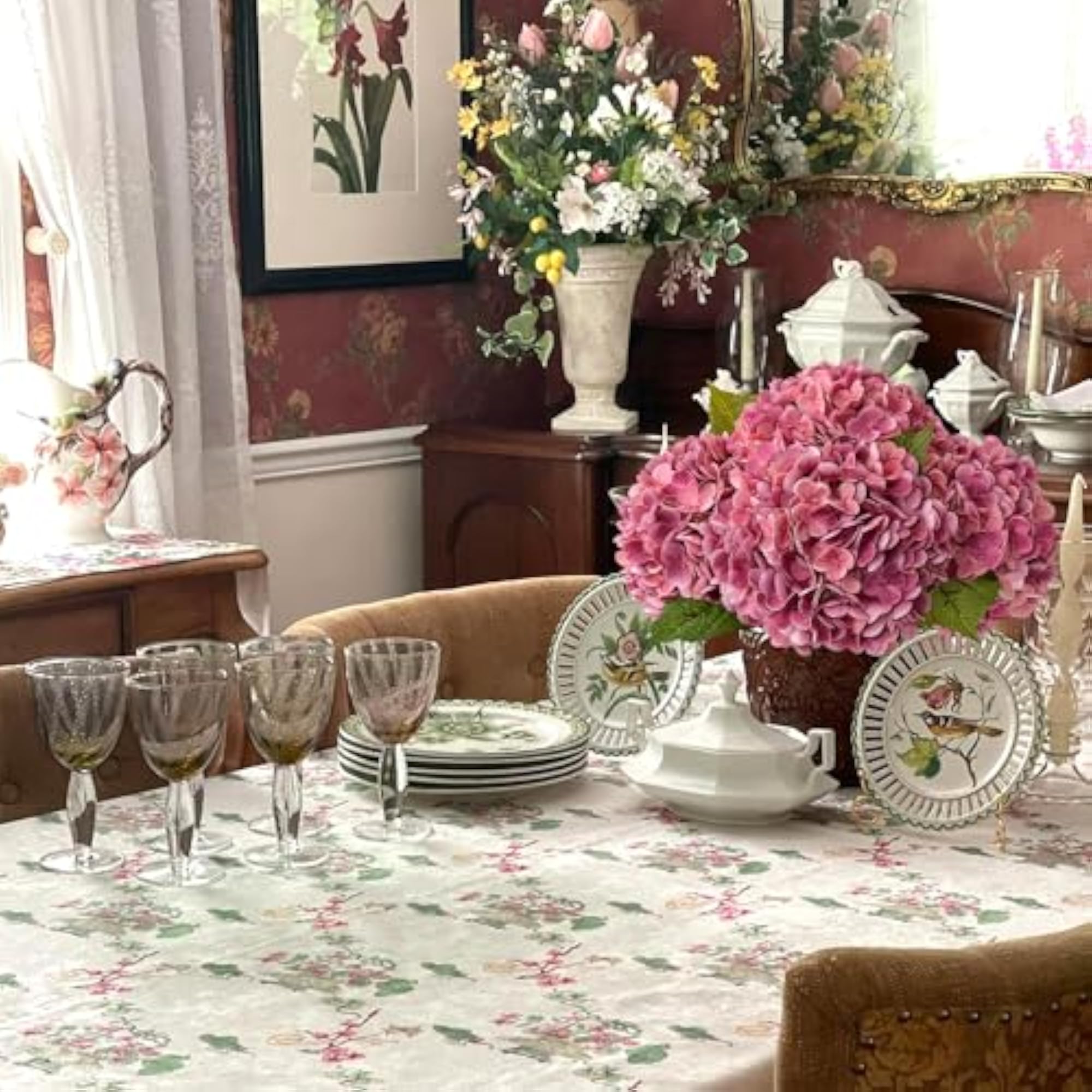 Real Touch Hydrangea Artificial Flowers