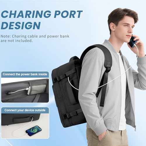 Sinaliy Travel Backpack for Men Women の商品画像 2