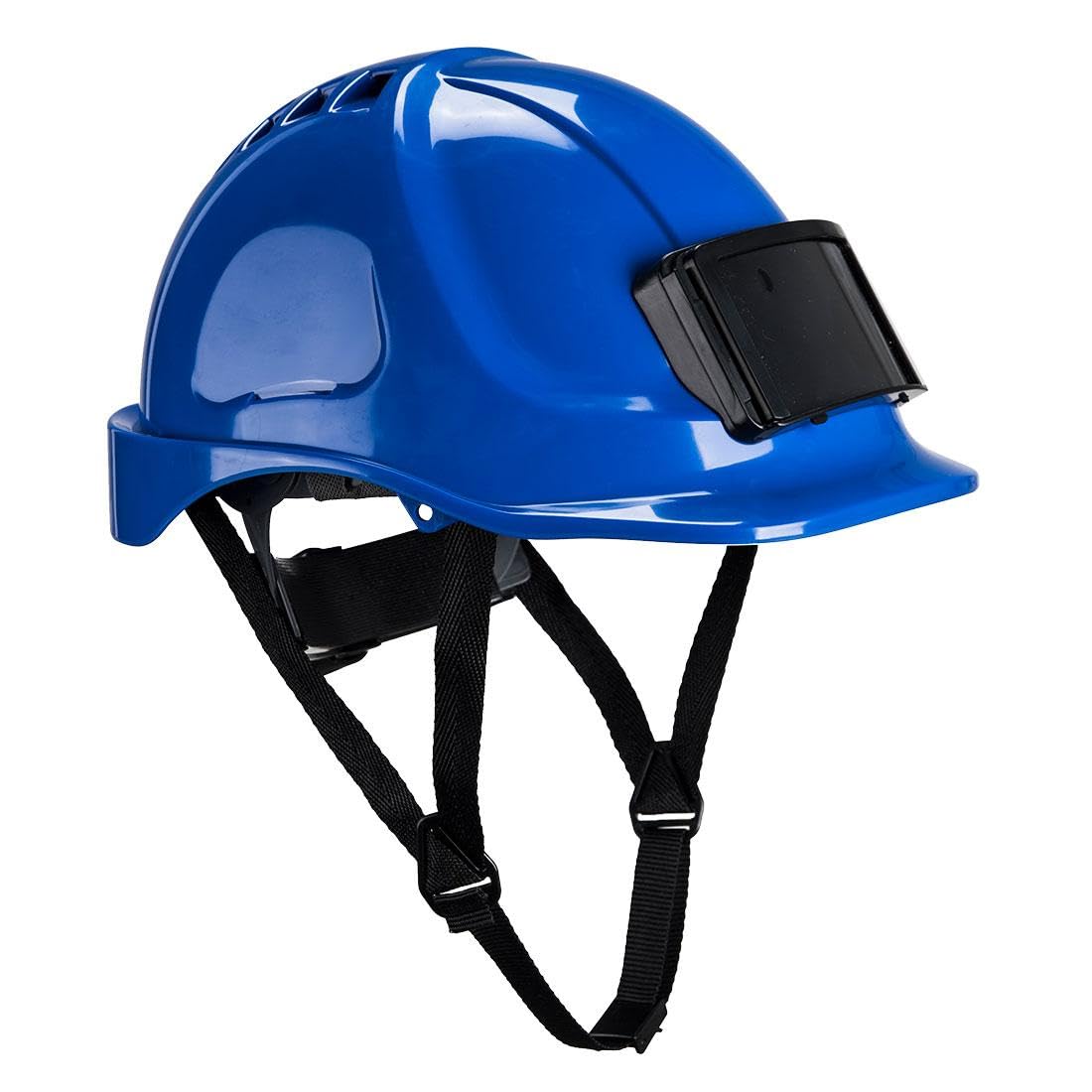 Portwest PB55 Vented Hard Hat Helmet with Badge ID Colour=Orange, Standard - Image 2