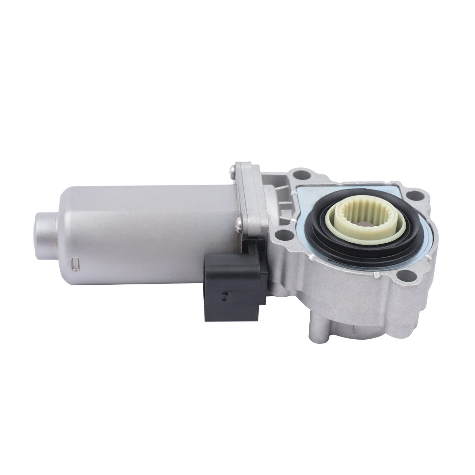 Motor de cambio de actuador de caja de transferencia 4WD con sensorCompatible con X3 E83 X5 E53 E70 X6 E71, reemplazo para 27107566296 27103455139 27107541782 27103455136