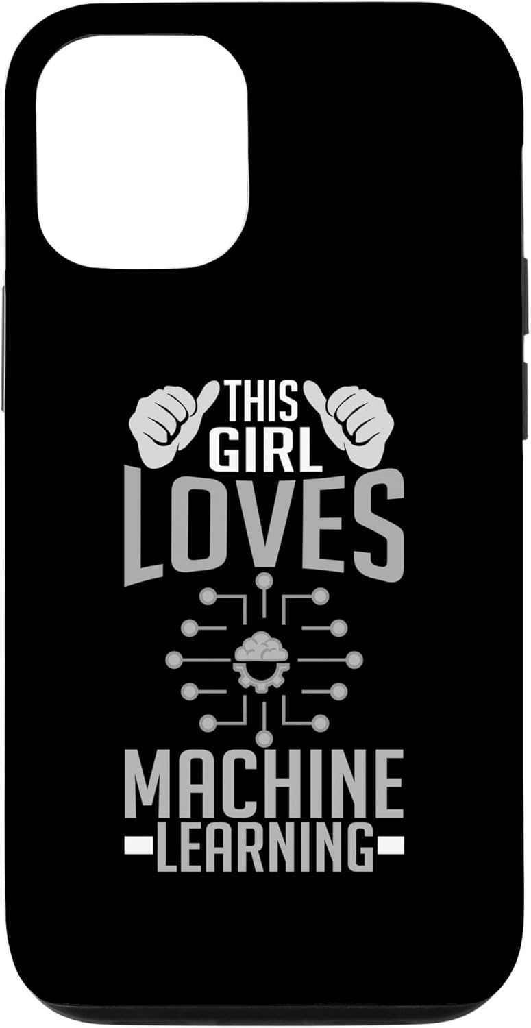 iPhone 14 Professional Machine Studying AI Robotics Laptop Science Python Fashions Case