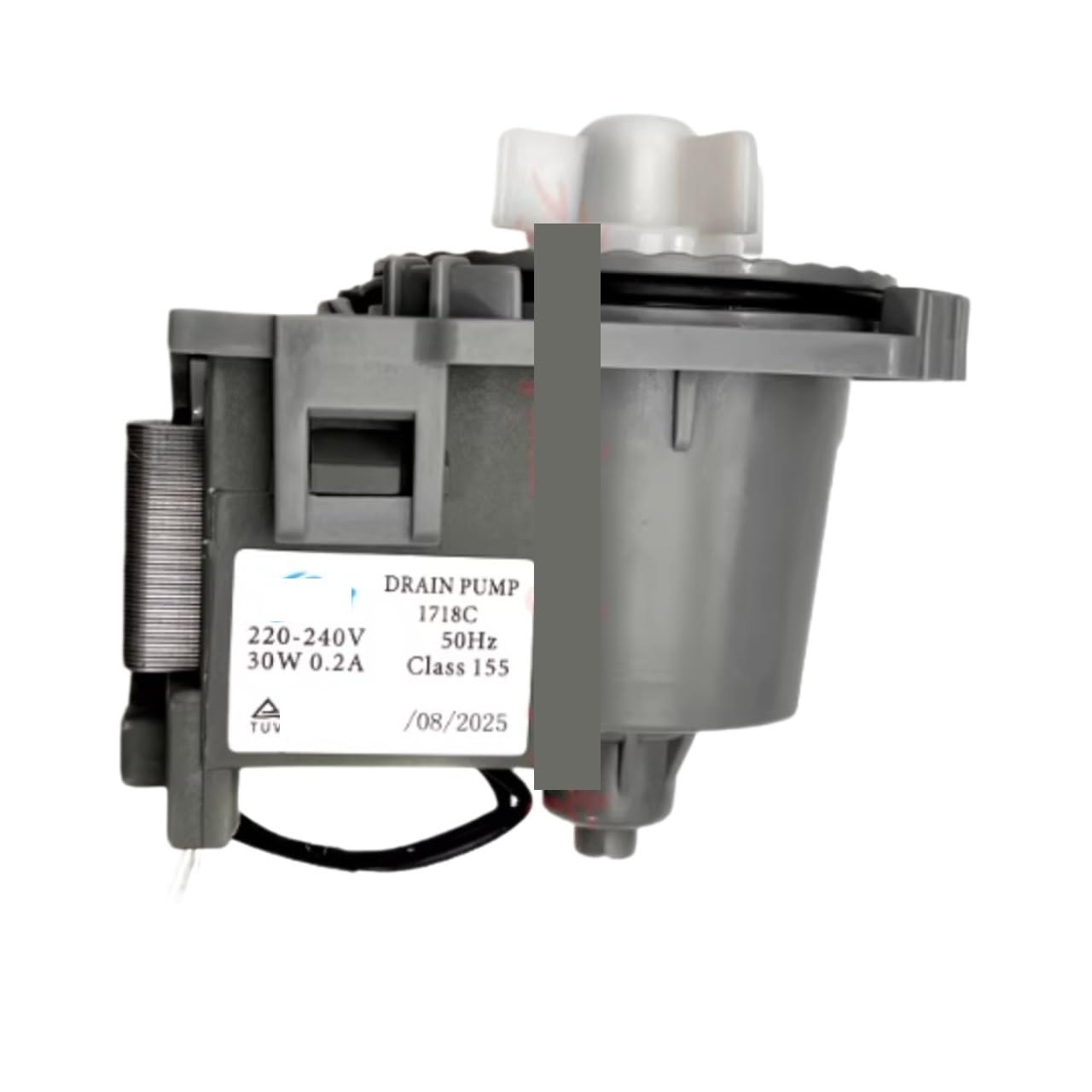 Vurytlanchs 220-240V 50Hz Drainage Pump Motor B20-6A02 50Hz 60Hz Model 4718 Washing Pump，Compatible For Midea，Dishwasher Wqp8-W3908t-Cn Vie1 M1(220-240V 50Hz)