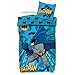 Produktbild Batman Bettwäsche 135x200 80c80 cm Kissenbezug Kinderbettwäsche Bat Man Jungen Bettbezug Baumwolle ÖKO-TEX Standard 100 Deutsche Größe
