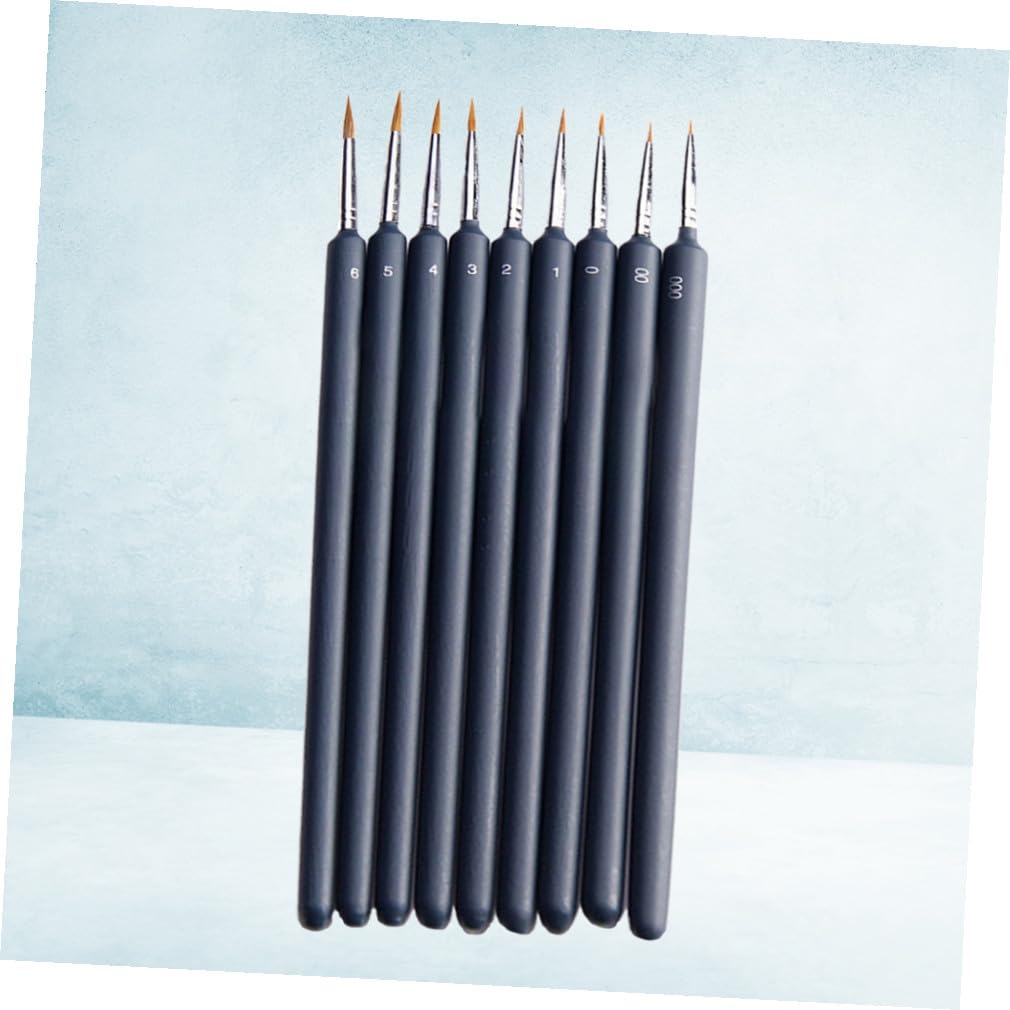 135 Piezas Pincel de Pintura al óleo Pinceles para acrilico rotuladores acuarelables Pintura Fina Kit de Pinceles para Pintar en Miniatura Juego de uñas Kit de manicura Rostro niño