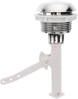 Operitacx Toilet Button Toilet Tank Lid Flush Valve Replacement Button Separated Type Flush Toilet Water Tank Push Buttons Rods for Home Hotel Switch Accesories Push Button