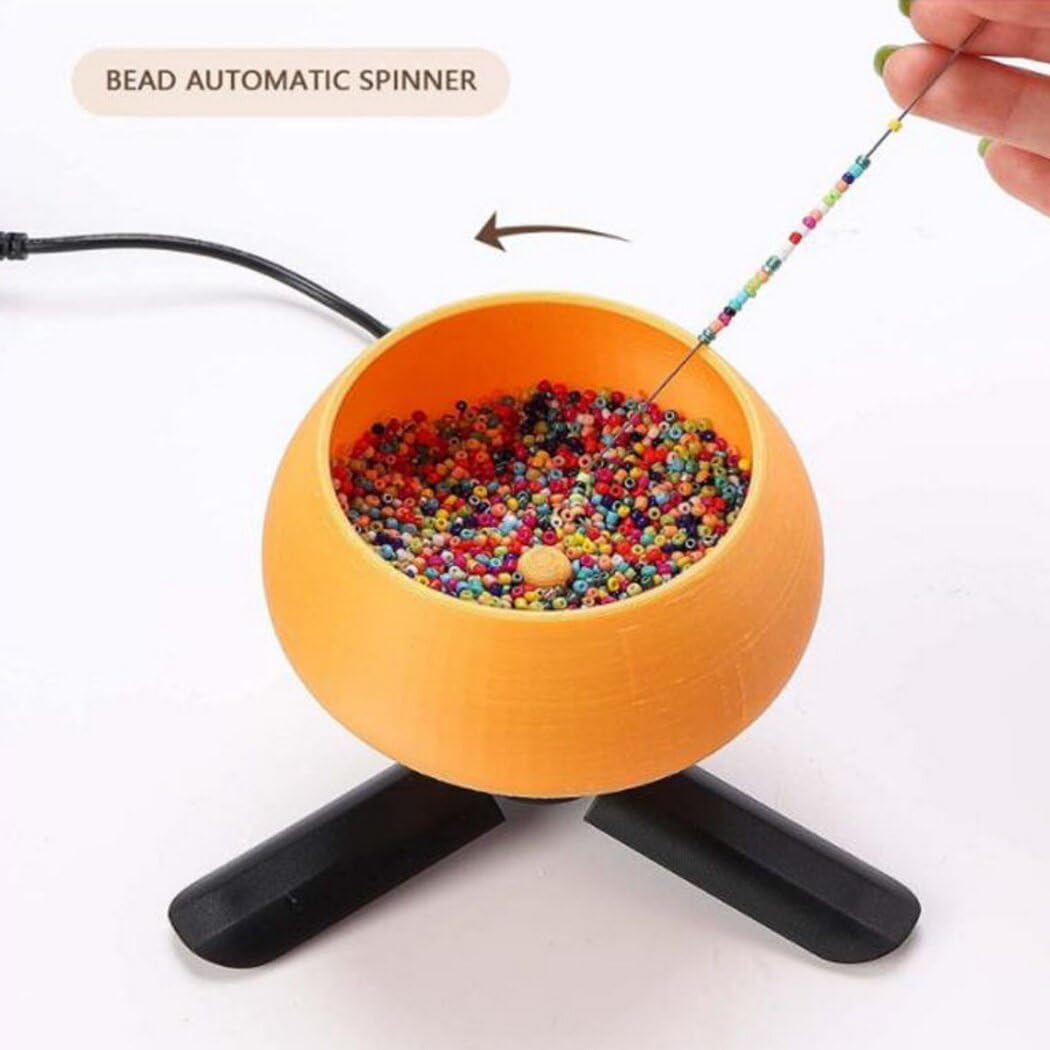Spin Beading Bowl DIY Electric: Bead Loader with Adjustable Speed Control