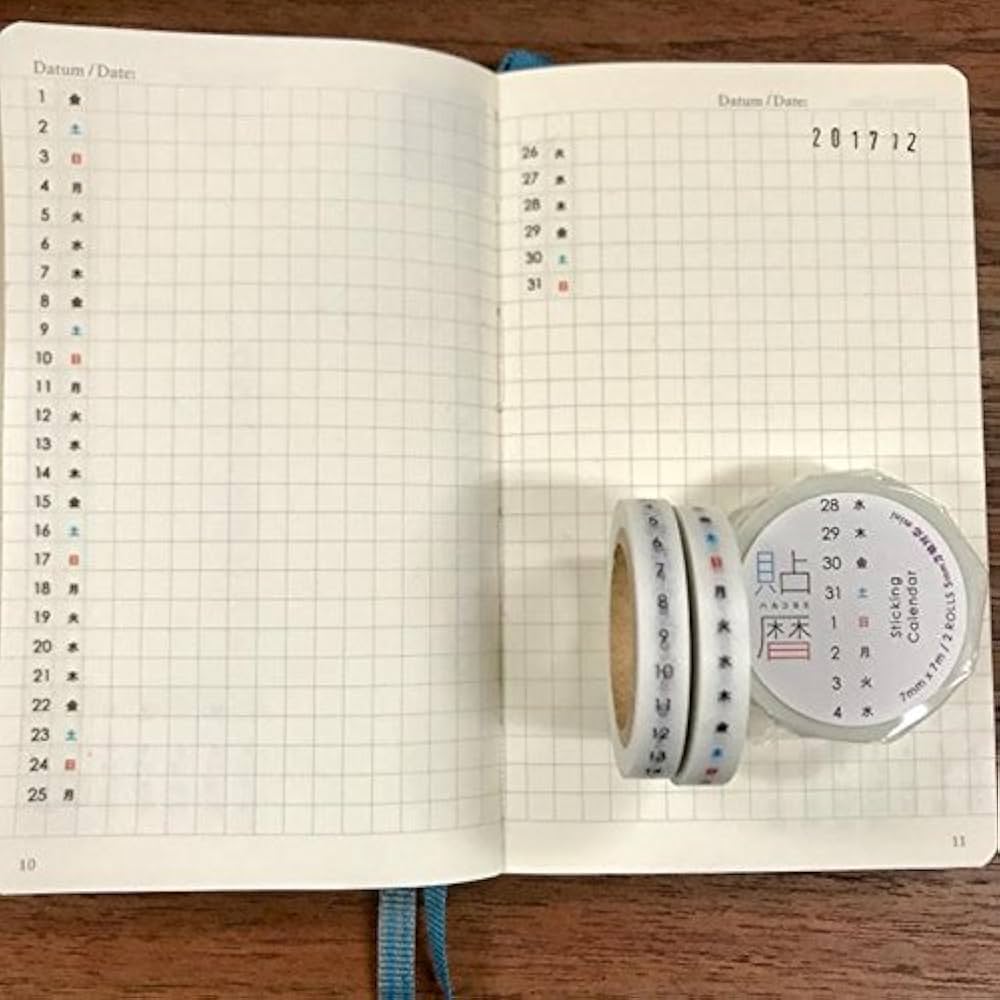 Amazon.co.jp: 貼暦タテ組5mm方眼対応mini（詰め詰め） HK-15