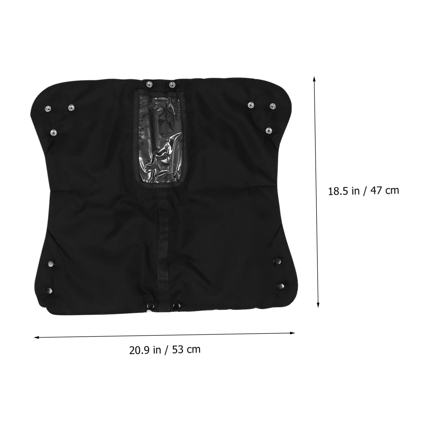 Yardwe 2 Piezas Guantes para Cochecito de Oxford Impermeables Cálidos y Cortaviento Manoplas Gruesas Antiescarcha para Invierno Fácil Instalación Manillar