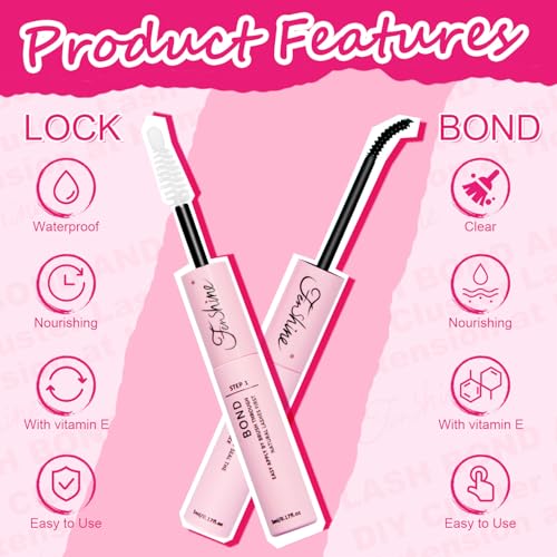 Fenshine Wimpernkleber Lash Bond and Seal (Bond and Seal, 5g+50g)
