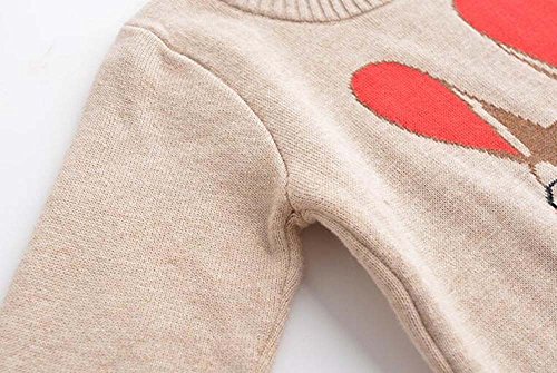 Girls Solid Color "Crazy Zoo" Long Sleeve Pullover Sweater4