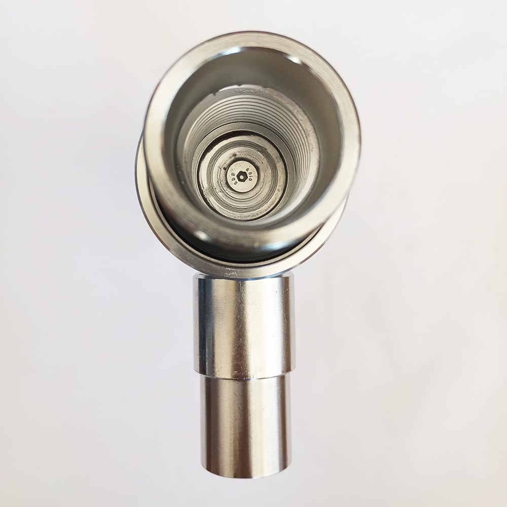 Core Drill Bit Shaft Adapter for Conversion Thread with Dust Collection Connector (Male:1 1/4-7(1/2 BSP), Female:1 1/4"-7UNC)