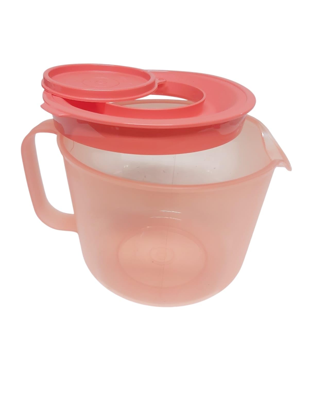 TUPPERWARE Misurino da forno Candy 2,0 litri D217, miscelatore, mix 2000 ml, salmone trasparente