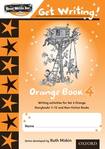Read Write Inc. Phonics: Get Writing!: Orange 4 Pack of 10 New Edition ...