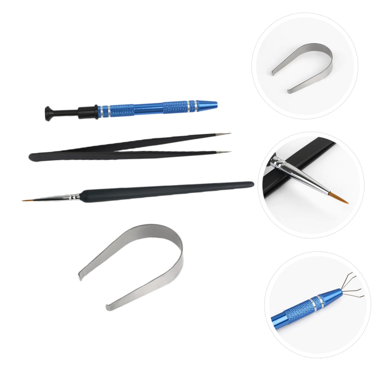 Harmonic Balancer Puller Set, 3-Jaw Adjustable Puller Kit with Storage Case for Removing Harmonic Damper Pulley Compatible with Chevy GM ect (Dampener Holding Plate Tool)