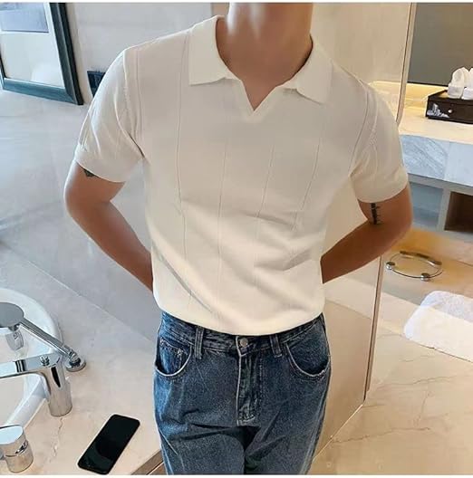 ✨完売品✨ WAAC メンズ サマーニットポロ サックスブルー Mサイズ ✨完売品✨ WAAC メンズ サマーニットポロ サックスブルー M