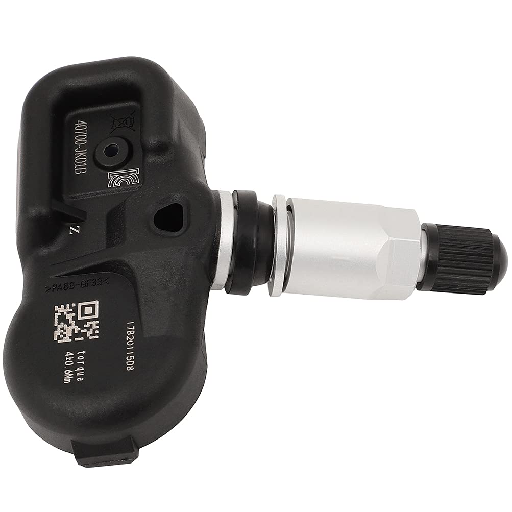 4Pcs Tire Pressure Sensor 315MHz Snap-in Replacement for Infiniti EX35 2008-2010,for Infiniti FX35 2009-2011,for Nissan for Rogue Select 2014-2015,for Nissan Versa 2012-2013 Replaces 40700-JK01B