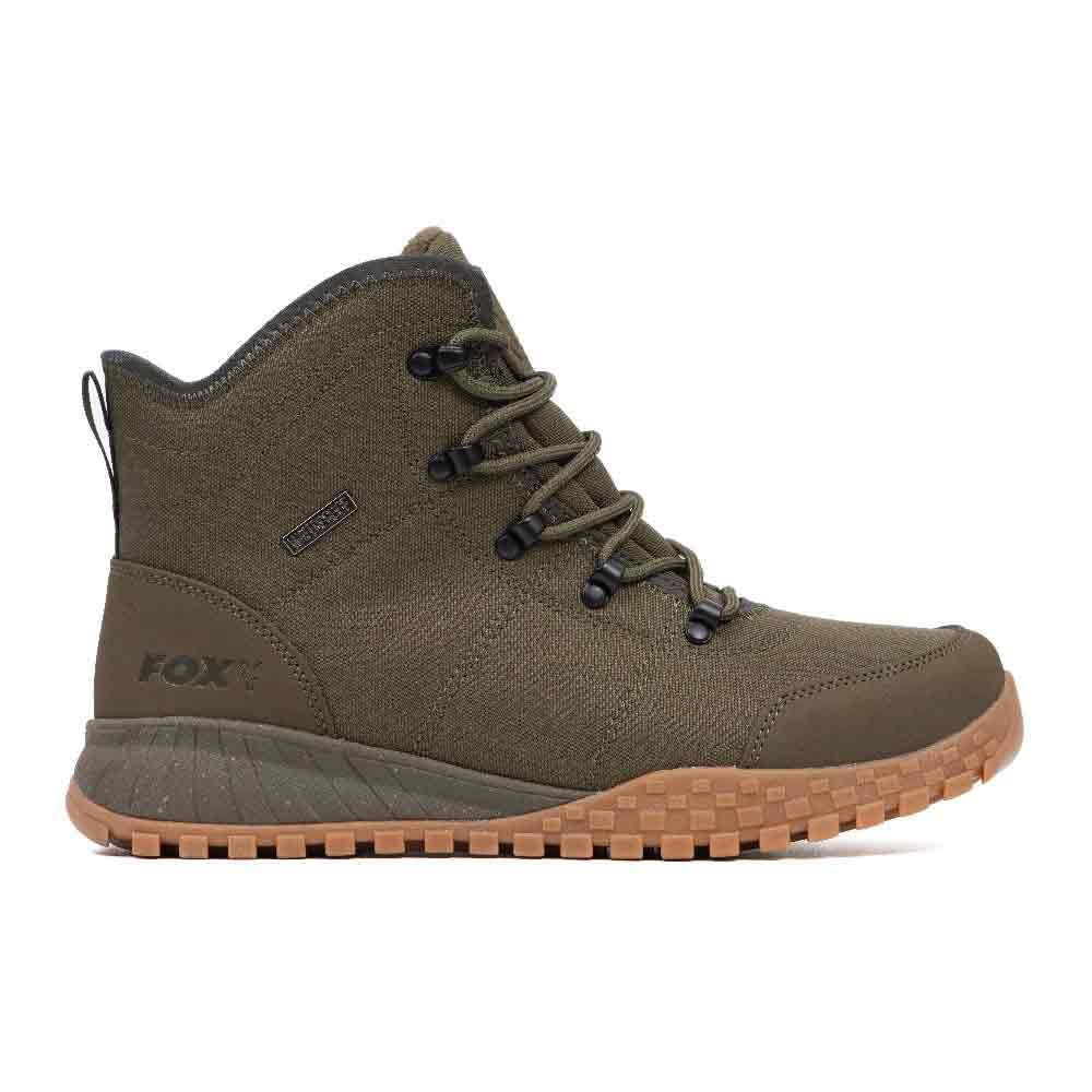 Fox Khaki V2 Boots Carp Fishing Waterproof Upper Boots (7 UK)