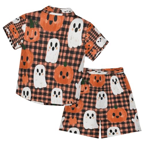 Image of Boccsty Ice Cream Drip Boy Summer Shorts Sets Hawaiian Toddler Boys T-Shirt & Pants 2 Pcs 3T-10T