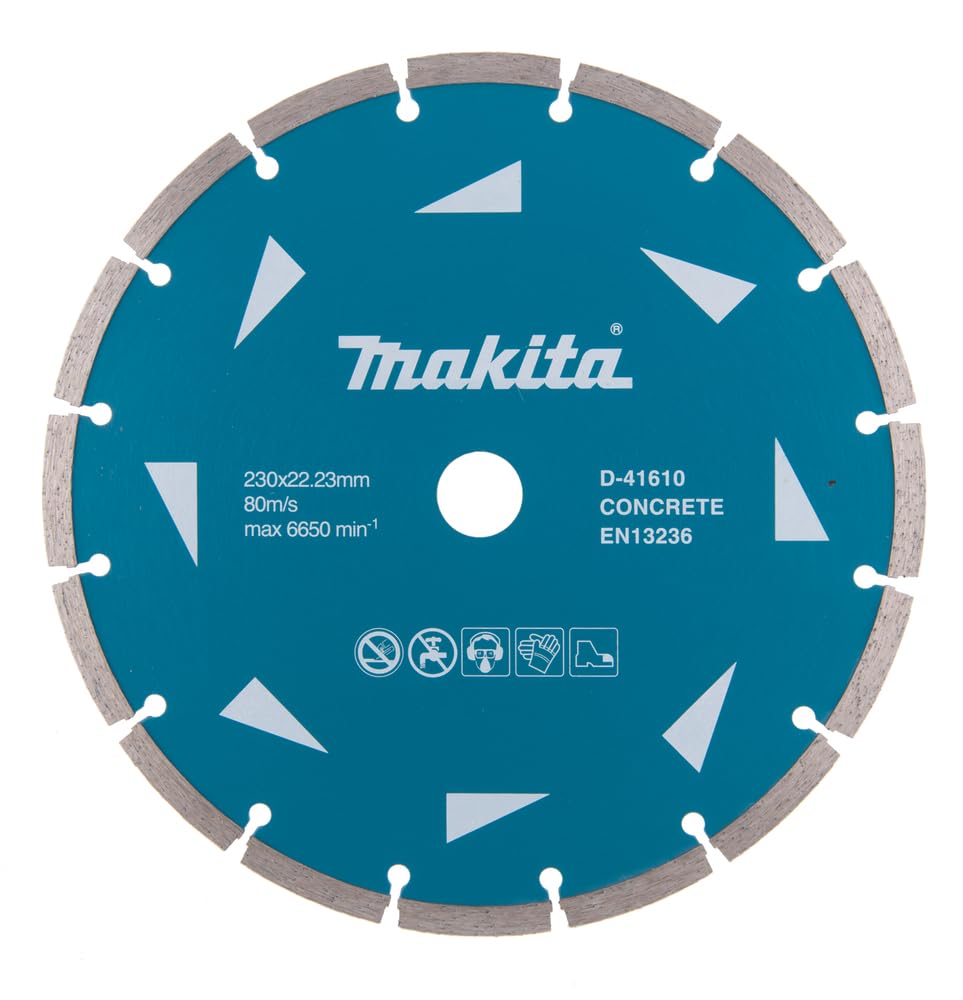 Disque diamant à secteurs, à sec 230 x 22 x 23 mm MAKITA D-41610